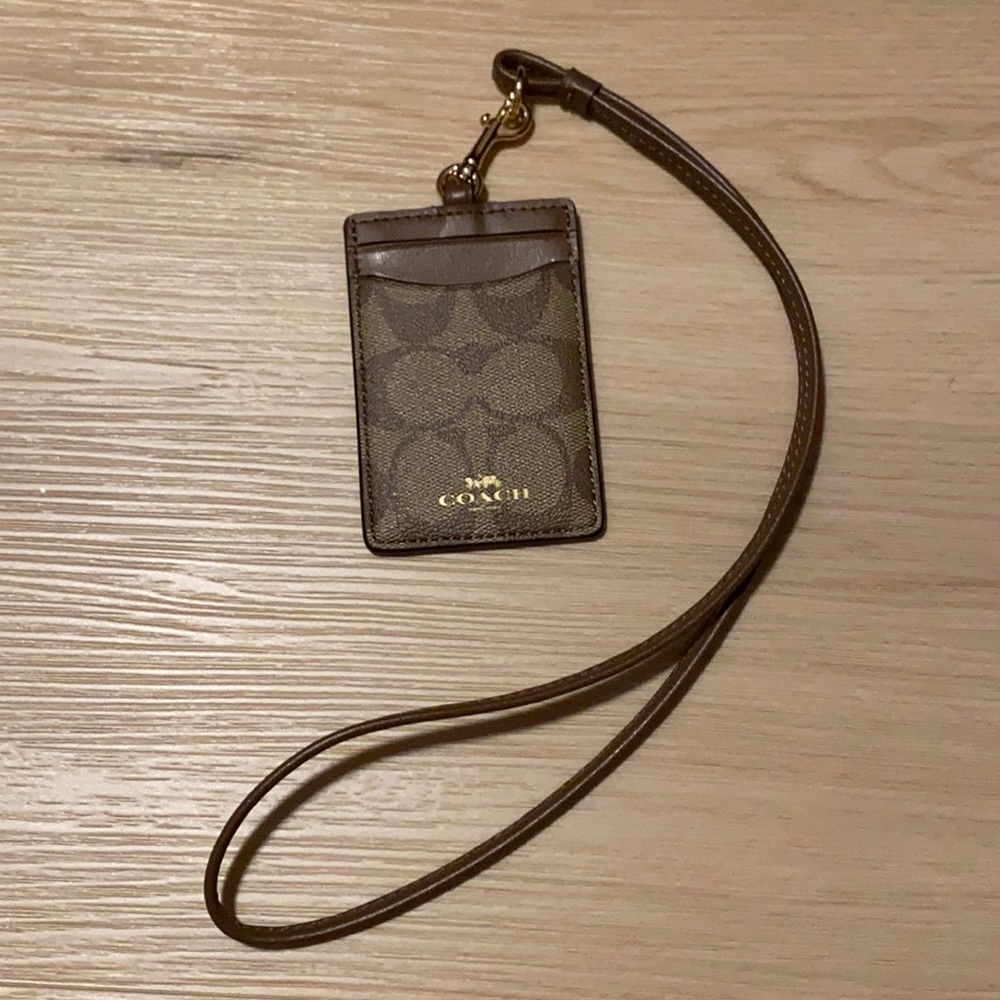 Coach ID Lanyard